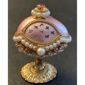 Quail Egg #9746 Pink Trinket Box